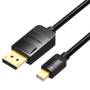 Cable conversor vention haabg/ mini displayport macho - displayport macho/ 1.5m/ negro