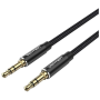 Cable estéreo vention bawbd/ jack 3.5 macho - jack 3.5 macho/ 50cm/ negro