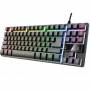 Teclado gaming trust gaming gxt 833 thado