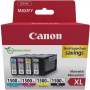 Cartucho de tinta original canon pgi-1500xl multipack alta capacidad/ cian/ magenta/ amarillo/ negro