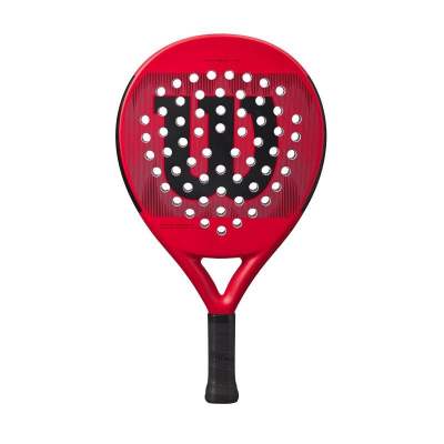 Pala de pádel wilson pro staff team rdbk/ negra y roja