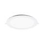 Downlight iglux ls-102107-fb v2/ circular/ ø120 x 19mm/ potencia 7w/ 570 lúmenes/ 6000ºk/ blanco