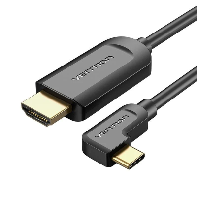 Cable conversor hdmi 1.4 4k vention cgvbg/ usb tipo-c macho - hdmi macho/ 1.5m/ negro