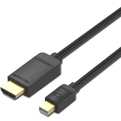 Cable conversor vention habbg/ mini displayport macho - hdmi macho/ 1.5m/ negro