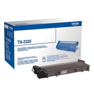 Tóner original brother tn-2320/ negro