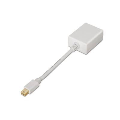 Conversor aisens a125-0136/ mini displayport macho - vga hembra/ 15cm/ blanco