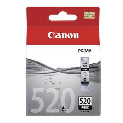 Cartucho de tinta original canon pgi-520bk/ negro