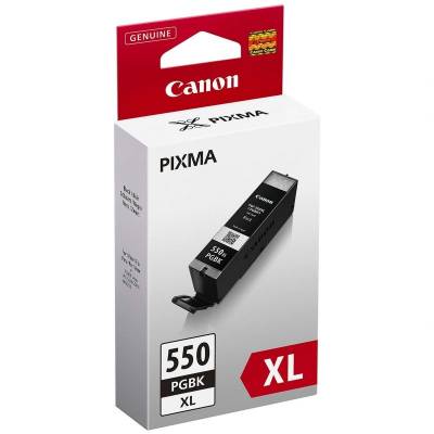 Cartucho de tinta original canon pgi-550pgbk xl alta capacidad/ negro