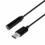 Conversor usb tipo-c aisens a109-0385/ usb tipo-c macho - jack 3.5 hembra