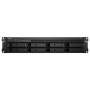 Nas synology diskstation rs1221rp+/ 8 bahías 3.5'- 2.5'/ 4gb ddr4/ formato rack