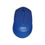 Ratón inalámbrico logitech m330 silent plus/ hasta 1000 dpi/ azul