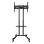 Soporte de suelo inclinable fonestar sts-4664n para tv de 37-70'/ hasta 40kg