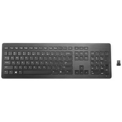 Teclado inalámbrico hp premium/ negro