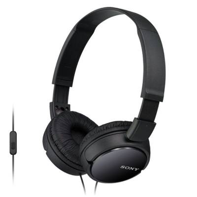 Auriculares sony mdr-zx110b/ jack 3.5/ negros