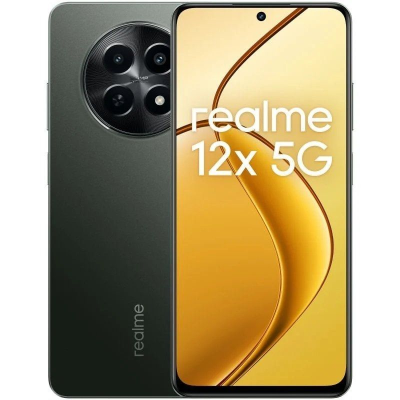 Smartphone realme 12x 8gb/ 256gb/ 6.6'/ 5g/ negro brillante