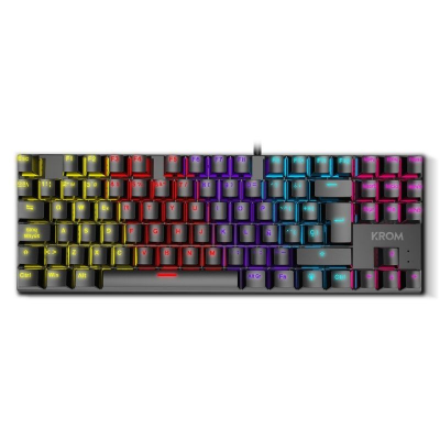 Teclado gaming mecánico krom kasic tkl/ negro