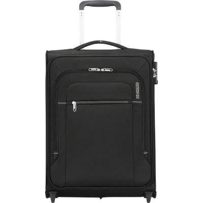 Maleta de cabina american tourister crosstrack upright 55cm/ 55x40x20cm/ 2 ruedas/ negra y gris