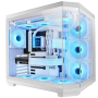 Caja gaming semitorre mars gaming mc-3tcore/ blanca