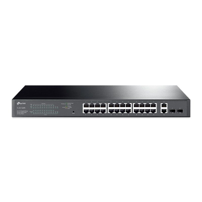 Switch gestionable tp-link gigabit tl-sg1428pe 28 puertos/ rj-45 10/100/1000 poe+/ sfp