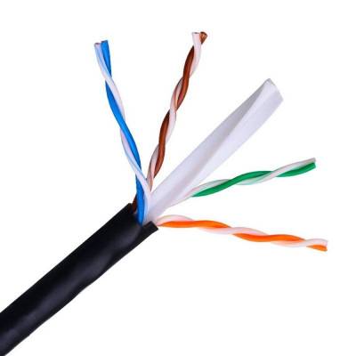 Bobina de cable rj45 para exteriores utp aisens a135-0264 cat.6/ 305m/ impermeable/ negro