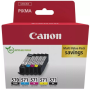 Cartucho de tinta original canon pgi-570 + cli-571 multipack/ cian/ magenta/ amarillo/ negro