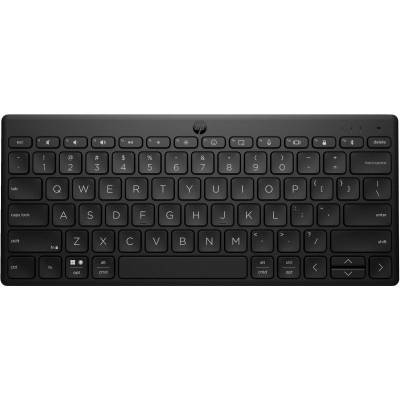 Teclado compacto inalámbrico por bluetooth hp 355 bluetooth/ negro