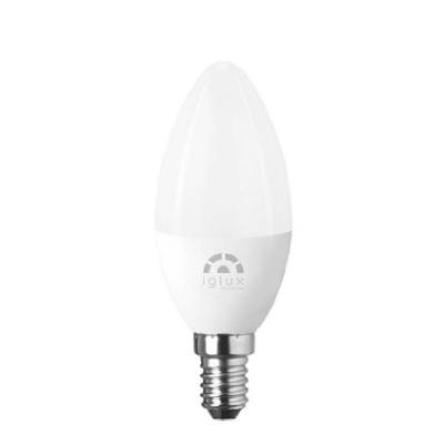 Bombilla led iglux xv-0514-n v2/ casquillo e14/ 5w/ 420 lúmenes/ 4000k