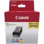 Cartucho de tinta original canon cli-521 multipack/ cian/ magenta/ amarillo