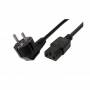 Cable alimentación 3go cpower/ cee (7-7) macho - c13 hembra/ 2m/ negro