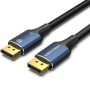 Cable vention hcelf/ displayport macho - displayport 8k macho/ 1m/ azul