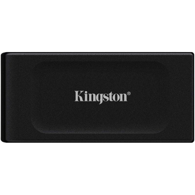 Disco externo ssd kingston xs1000 1tb/ usb 3.2/ negro