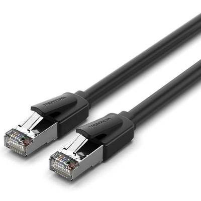 Cable de red rj45 sftp vention ikkbi cat.8/ 3m/ negro