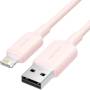 Cable usb 2.0 lightning vention lampf/ usb macho - lightning macho/ 480mbps/ 1m/ rosa