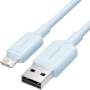 Cable usb 2.0 lightning vention lamsh/ usb macho - lightning macho/ 480mbps/ 2m/ azul