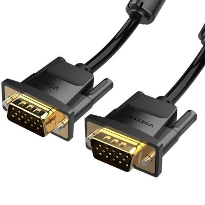 Cable vga vention dadbl/ vga macho - vga macho/ 10m/ negro