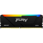 Memoria ram kingston fury beast rgb 16gb/ ddr4/ 3200mhz/ 1.35v/ cl16/ dimm