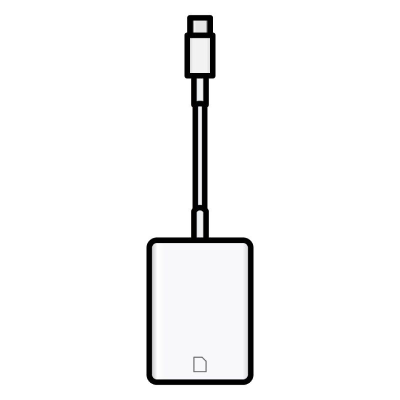 Apple adaptador usb-c a tarjeta sd v2 mw653zm/a