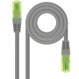 Cable de red rj45 utp nanocable 10.20.1400 cat.6/ 50cm/ gris