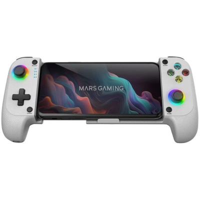 Gamepad mars gaming mgpx inalámbrico/ blanco