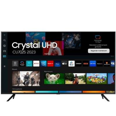 Televisor samsung crystal uhd tu55cu7025k 55'/ ultra hd 4k/ smart tv/ wifi