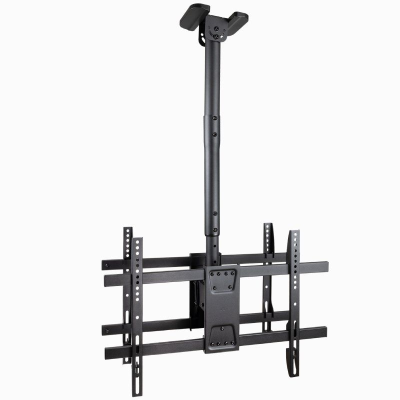 Soporte de techo giratorio/ inclinable/ nivelable tooq lpce2286tsli-b para 2 tv de 43-86'/ hasta 100kg