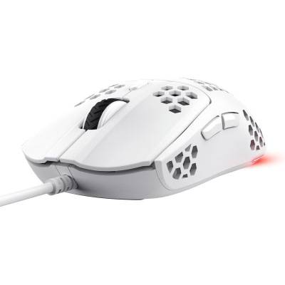 Ratón gaming trust gaming gxt 929w helox/ hasta 6400 dpi/ blanco