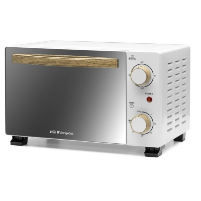 Horno de sobremesa orbegozo ho 990/ 800w/ capacidad 10l/ blanco