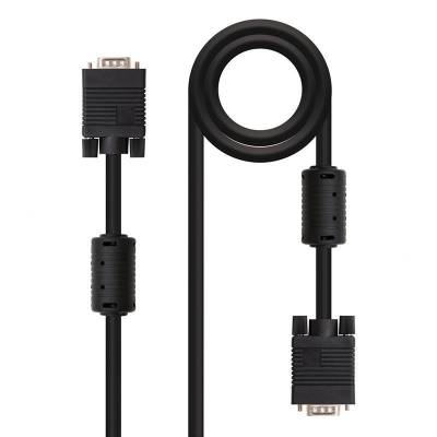 Cable svga nanocable 10.15.0103/ vga macho - vga macho/ 3m/ negro