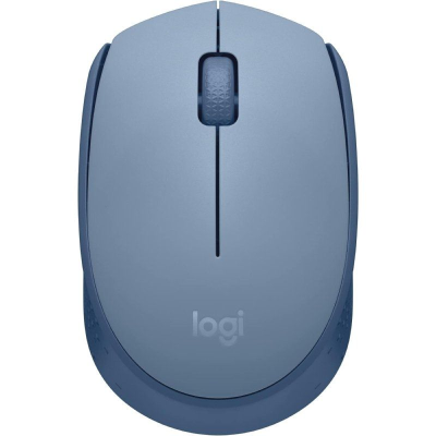 Ratón inalámbrico logitech m171/ hasta 1000 dpi/ gris azulado