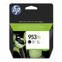 Cartucho de tinta original hp nº953 xl alta capacidad/ negro