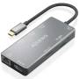 Docking usb tipo-c aisens asuc-9p018-gr/ 2xhdmi/ 3xusb/ 1xrj45/ 1xlector tarjetas/ 1xusb tipo-c pd/ gris