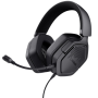 Auriculares gaming con micrófono trust gaming gxt 492 carus/ jack 3.5/ negros