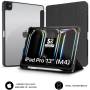 Funda subblim clear shock case para ipad pro 12.9' 2024 m4/ negra