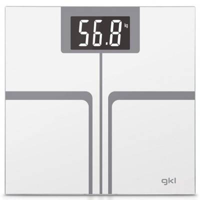 Báscula de baño gkl fitmax white/ hasta 200kg